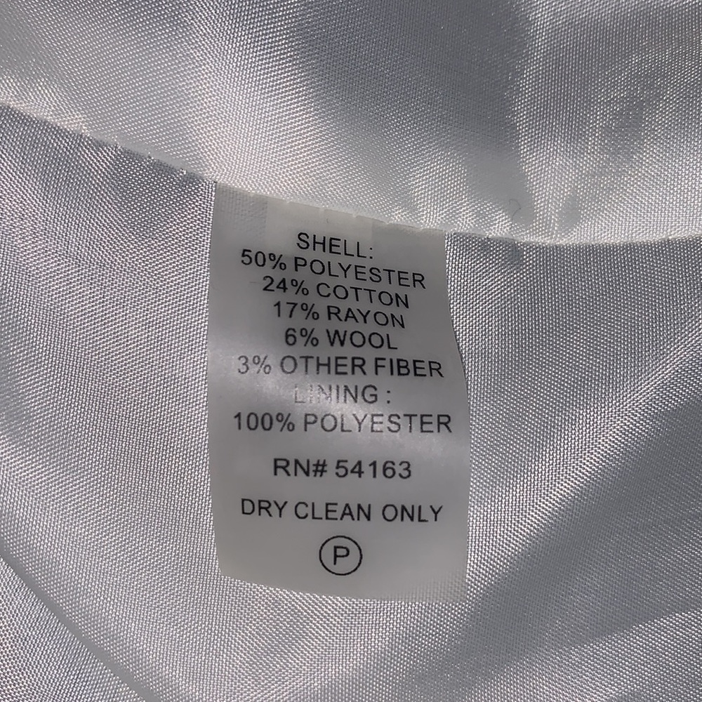 Calvin Klein Tweed Gold Tone Lameé Suit Jacket/Blazer 🥳🛍Host Pick🥳🛍 - Picture 14 of 15